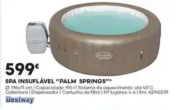 Bricomarché Spa insuflável "palm springs" promoção