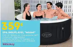 Bricomarché Spa insuflável "miami" promoção