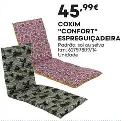 Bricomarché Coxim "confort" espreguiçadeira promoção