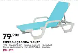 Bricomarché Espreguiçadeira "lena" promoção