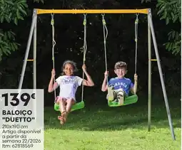 Bricomarché Baloiço "duetto" promoção