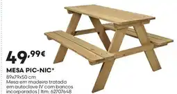 Bricomarché MESA PIC-NIC promoção
