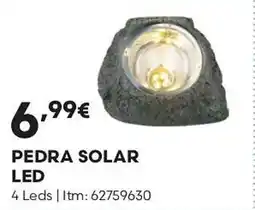 Bricomarché Pedra solar led promoção