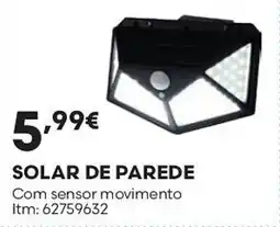 Bricomarché Solar de parede promoção