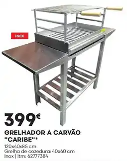 Bricomarché Grelhador a carvão "caribe" promoção
