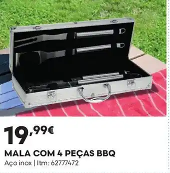 Mala com 4 peças bbq
