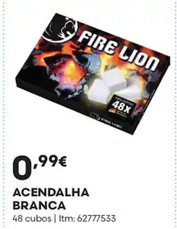 Bricomarché Acendalha branca promoção