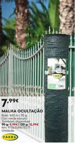 Bricomarché Malha ocultação promoção