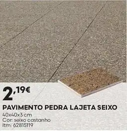 Bricomarché Pavimento pedra lajeta seixo promoção
