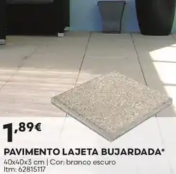 Bricomarché Pavimento lajeta bujardada promoção