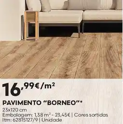 Bricomarché Pavimento "borneo" promoção