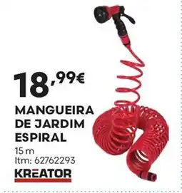 Bricomarché Mangueira de jardim espiral promoção