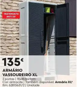 Bricomarché Armário vassoureiro xl promoção