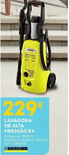 Bricomarché Lavadora de alta pressão k4 promoção