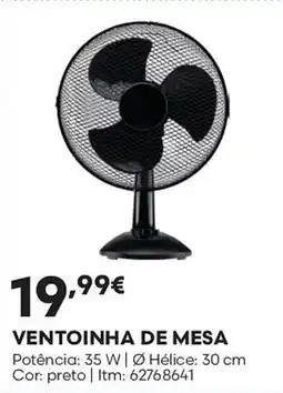Bricomarché Ventoinha de mesa promoção