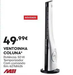 Bricomarché Ventoinha coluna promoção