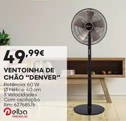 Bricomarché Ventoinha de chão "denver" promoção