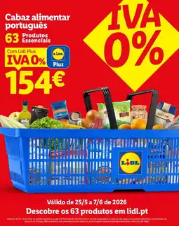 Lidl Produtos Essenciais promoção