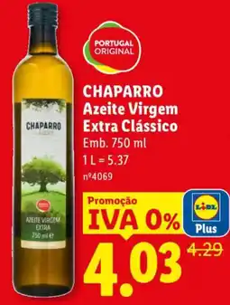Lidl CHAPARRO Azeite Virgem Extra Clássico promoção