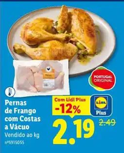 Lidl Pernas de Frango com Costas a Vácuo promoção