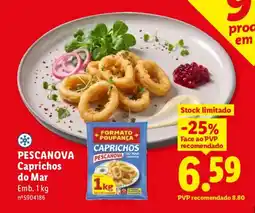 Lidl PESCANOVA Caprichos do Mar promoção