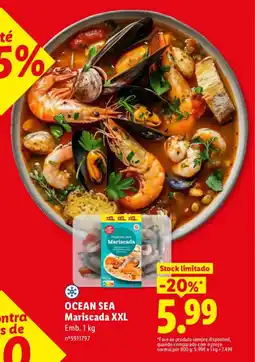 Lidl OCEAN SEA Mariscada XXL promoção