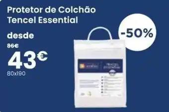 Hiper Centro do Móvel Protetor de Colchão Tencel Essential promoção