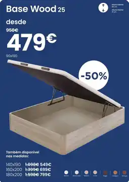Hiper Centro do Móvel Base Wood 25 promoção