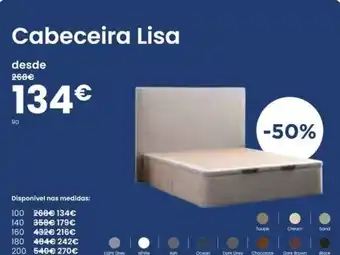 Hiper Centro do Móvel Cabeceira Lisa promoção
