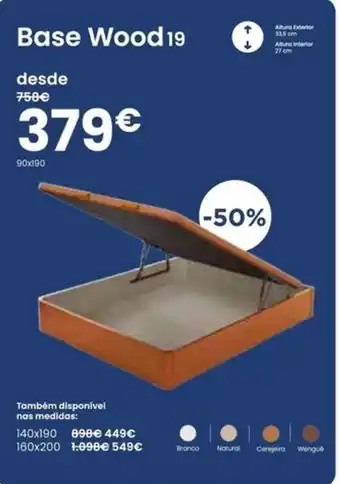Hiper Centro do Móvel Base Wood 19 promoção