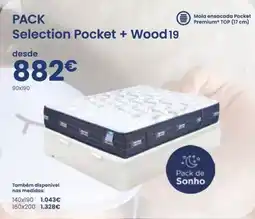 Hiper Centro do Móvel PACK Selection Pocket + Wood 19 promoção