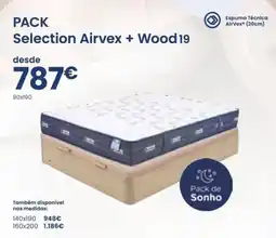 Hiper Centro do Móvel PACK Selection Airvex + Wood 19 promoção