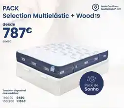 Hiper Centro do Móvel PACK Selection Multielástic + Wood 19 promoção