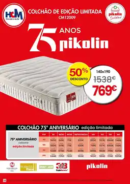 Hiper Centro do Móvel Colchão de edição limitada promoção