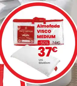 Hiper Centro do Móvel Almofada VISCO MEDIUM promoção