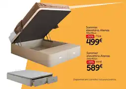 Hiper Centro do Móvel Sommier elevatório Atenas 190x140cm promoção