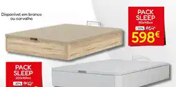 Hiper Centro do Móvel Pack sleep 190x140cm promoção
