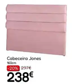 Hiper Centro do Móvel Cabeceira Jones 160cm promoção
