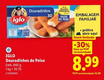 Lidl IGLO Douradinhos de Peixe promoção