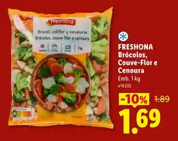 Lidl FRESHONA Brócolos, Couve-Flor e Cenoura promoção