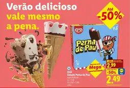Lidl OLÁ Gelado Perna de Pau promoção