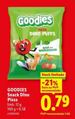 Lidl GOODIES Snack Dino Pizza promoção