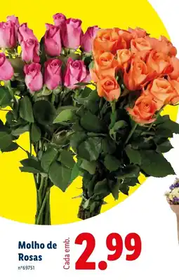 Lidl Molho de Rosas promoção