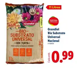 Lidl Grandiol Bio Substrato Universal Nacional promoção