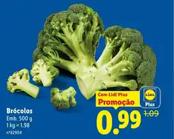 Lidl Brócolos promoção