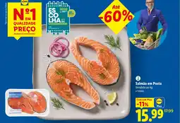 Lidl Salmão em Posta promoção