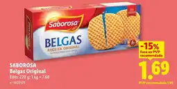 Lidl SABOROSA Belgas Original promoção