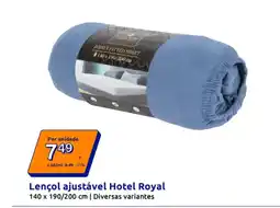Action Lençol ajustável Hotel Royal promoção