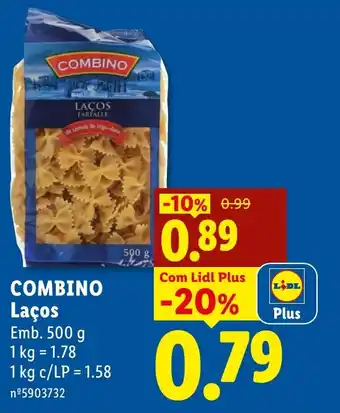 Lidl COMBINO Laços promoção
