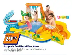 Action Parque infantil insuflável Intex promoção